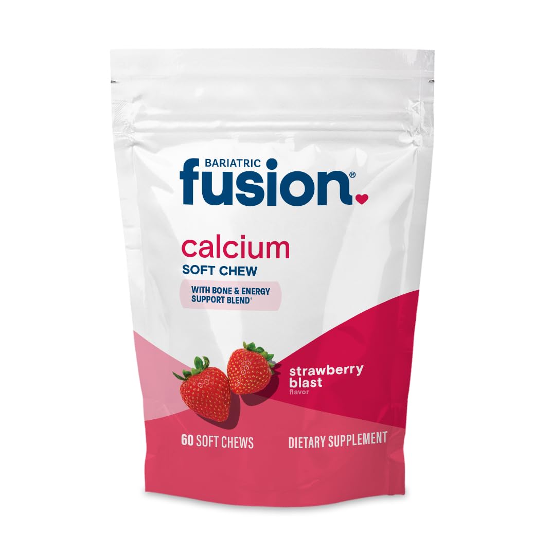 Bariatric Fusion Calcium Citrate Chews with Vitamin D3, Sugar Free