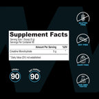 ONNIT Creatine Monohydrate Powder - Unflavored

