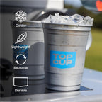 Top Cup Aluminum Party Cups | Reusable & Recyclable

