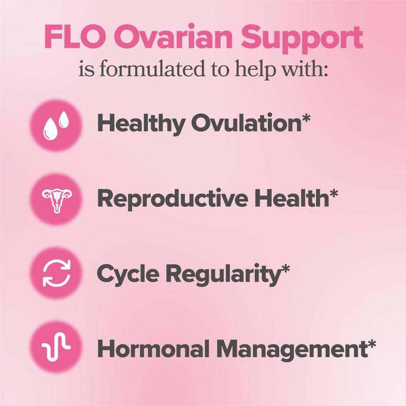O Positiv FLO Ovarian Health Support - Hormone Balance

