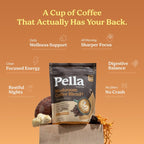 Pella Nutrition Mushroom Coffee with Superfood Mushrooms – Instant

