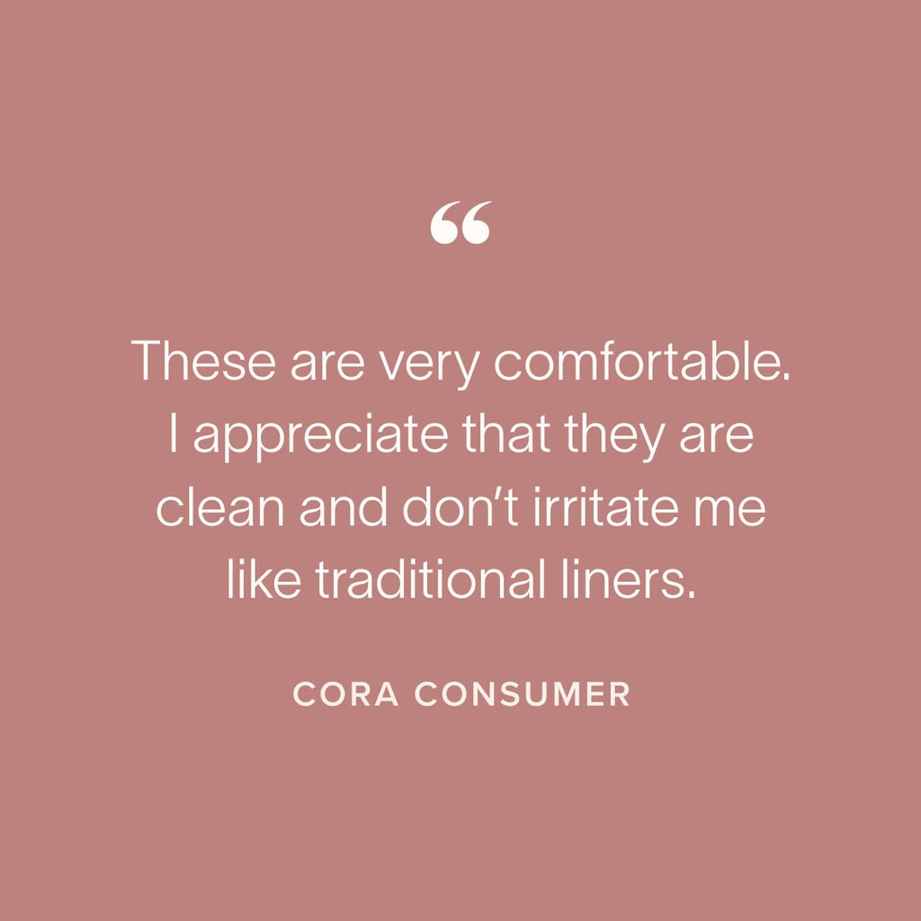 Period Liners Cora - 100% Organic Cotton Topsheet

