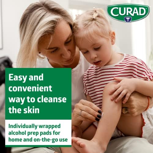 Curad Alcohol Prep Pads - 70% Isopropyl Alcohol


