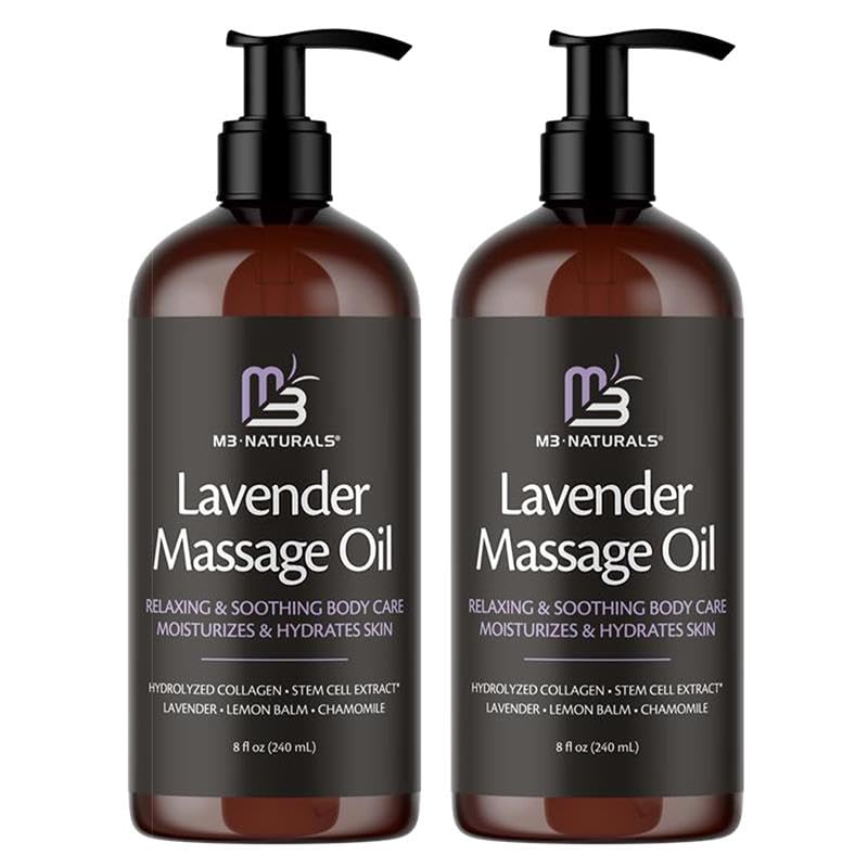 Drainage Massage Oil for Detox and Circulation by M3