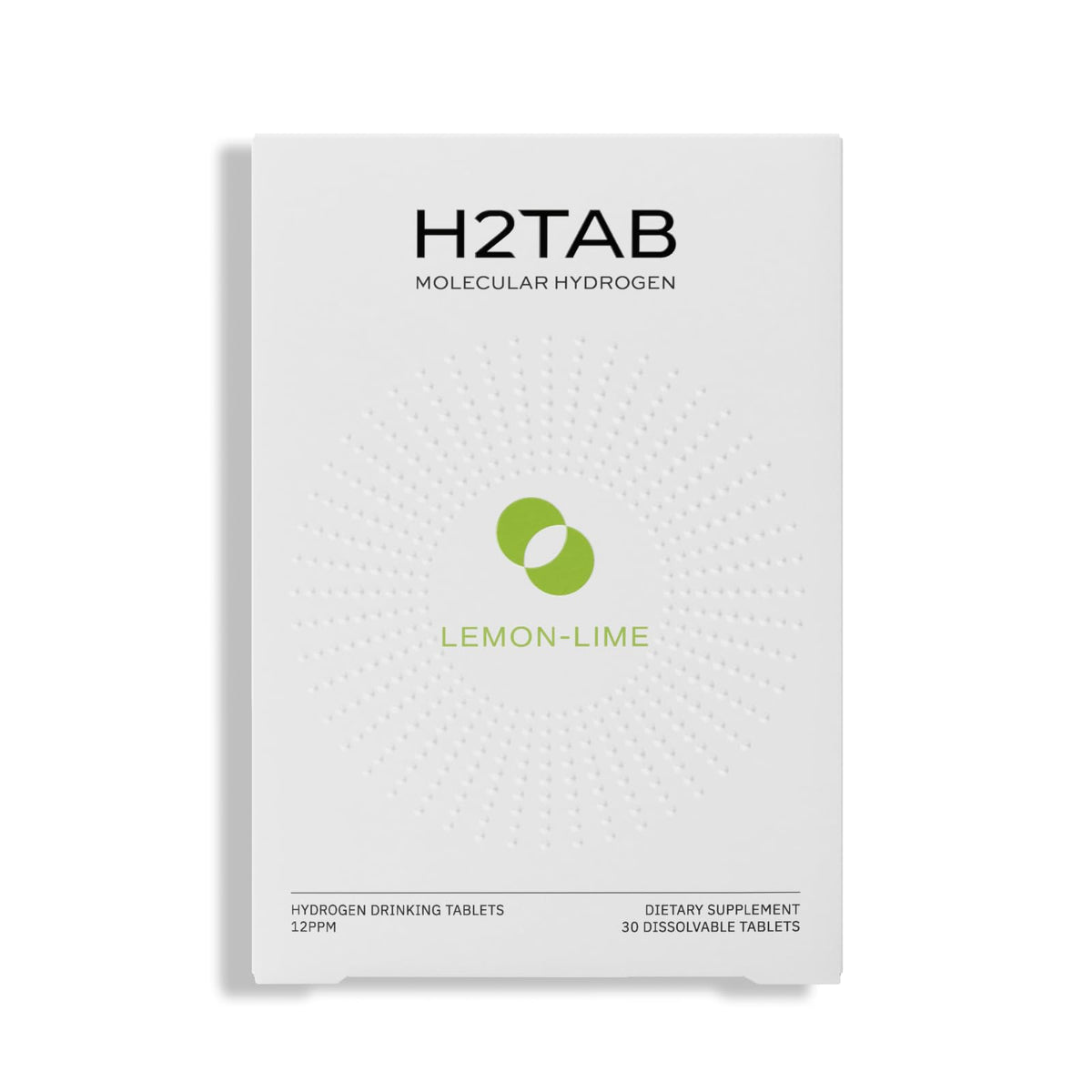 H2Tab Molecular Hydrogen Tablets 12 PPM Magnesium-Based