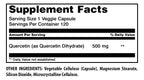 Quercetin 500 mg Veggie Capsule | Amazing Formulas


