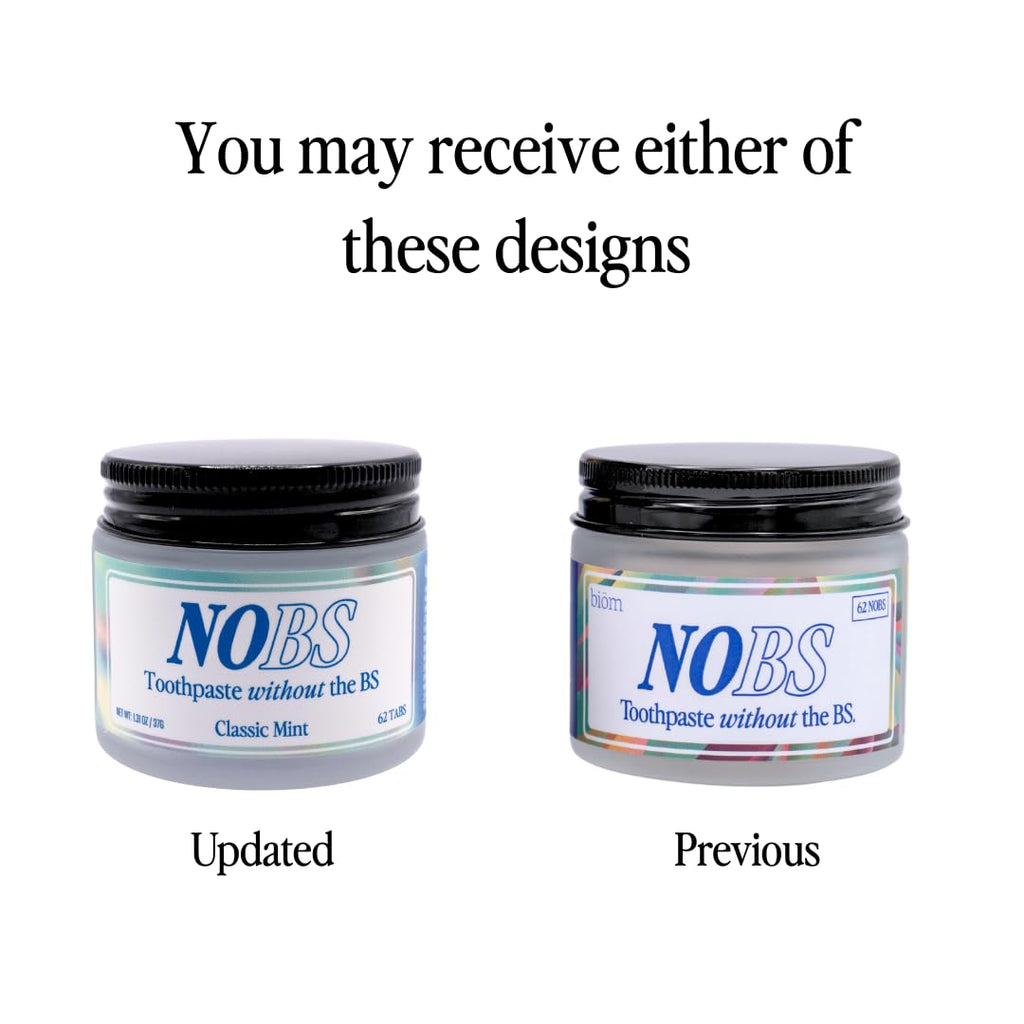 NOBS Toothpaste Tablets with Nano Hydroxyapatite | Travel

