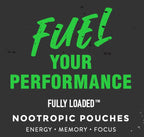 ALPHA Nootropic Energy Pouches - Sugar Free Boost

