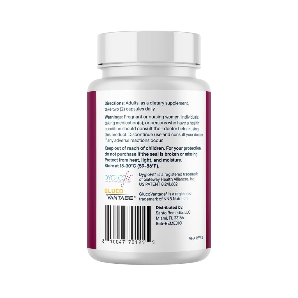 Santo Remedio Berberine Dietary Supplement

