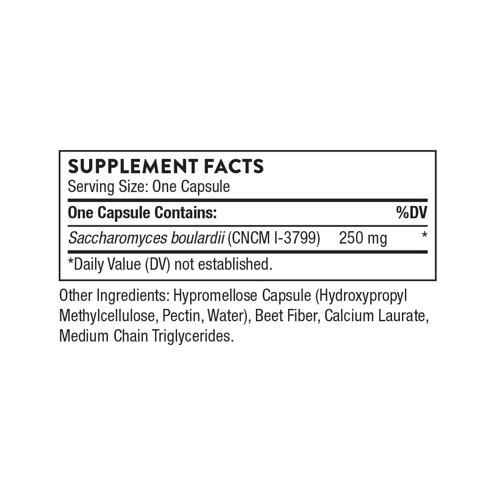 Thorne Probiotic Sacro-B Saccharomyces boulardii

