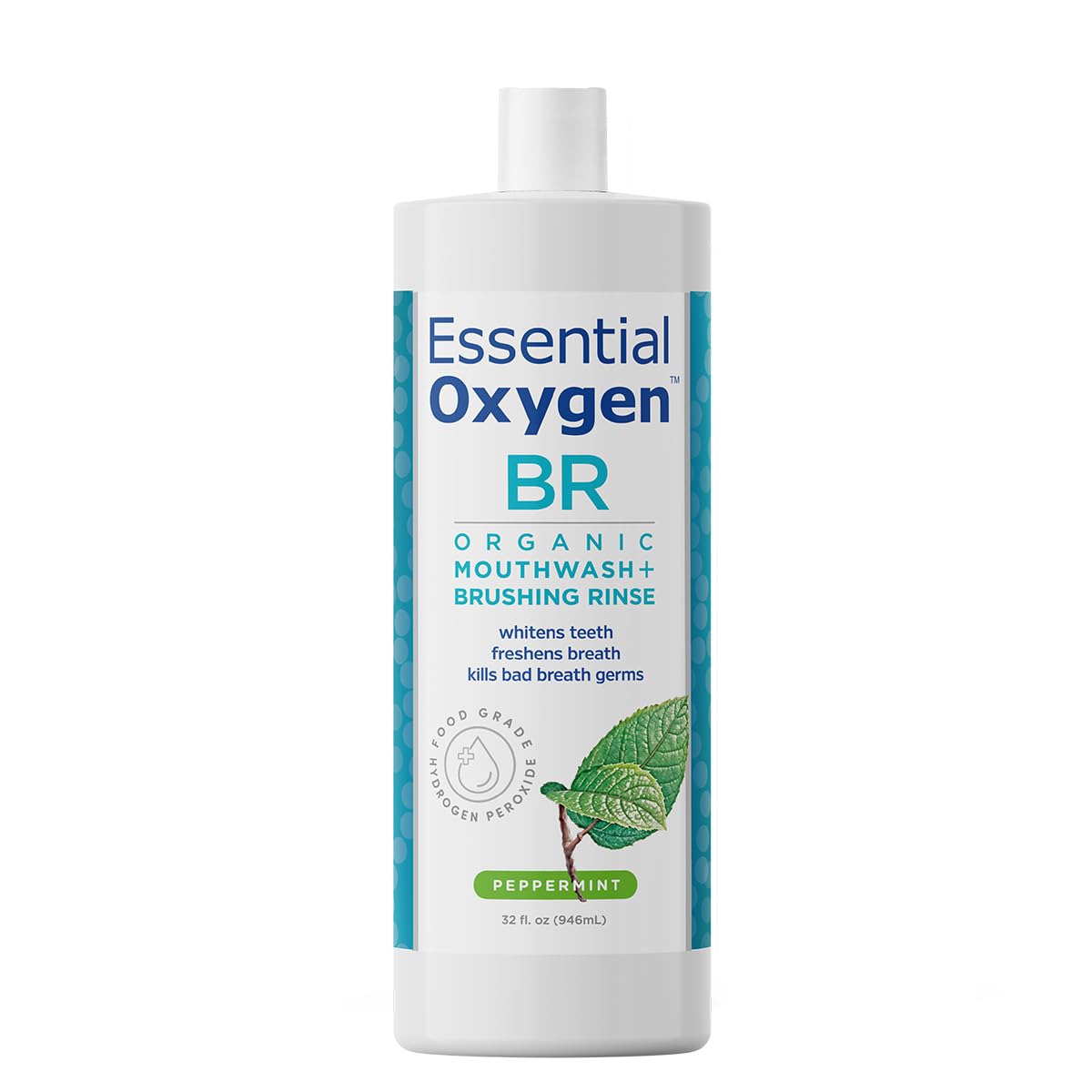 Essential Oxygen BR Organic Brushing Rinse - All Natural

