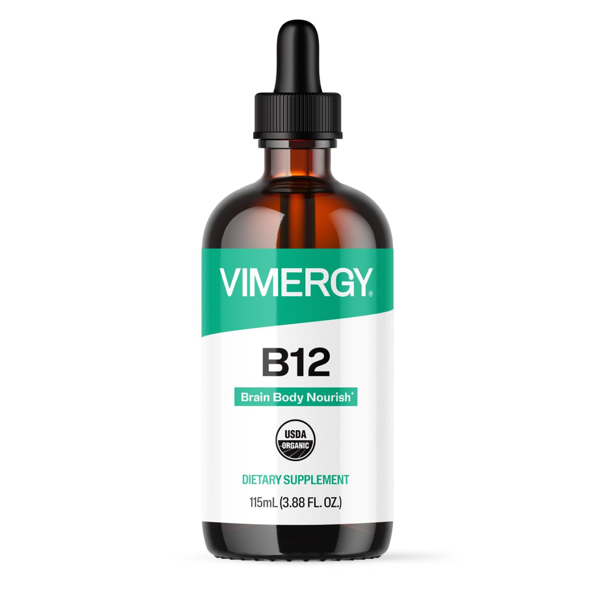 Vimergy Liquid Vitamin B12 Supplement with Methylcobalamin