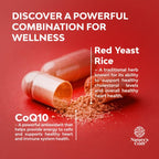 Natures Craft Red Yeast Rice CoQ10 Supplement for Heart Health

