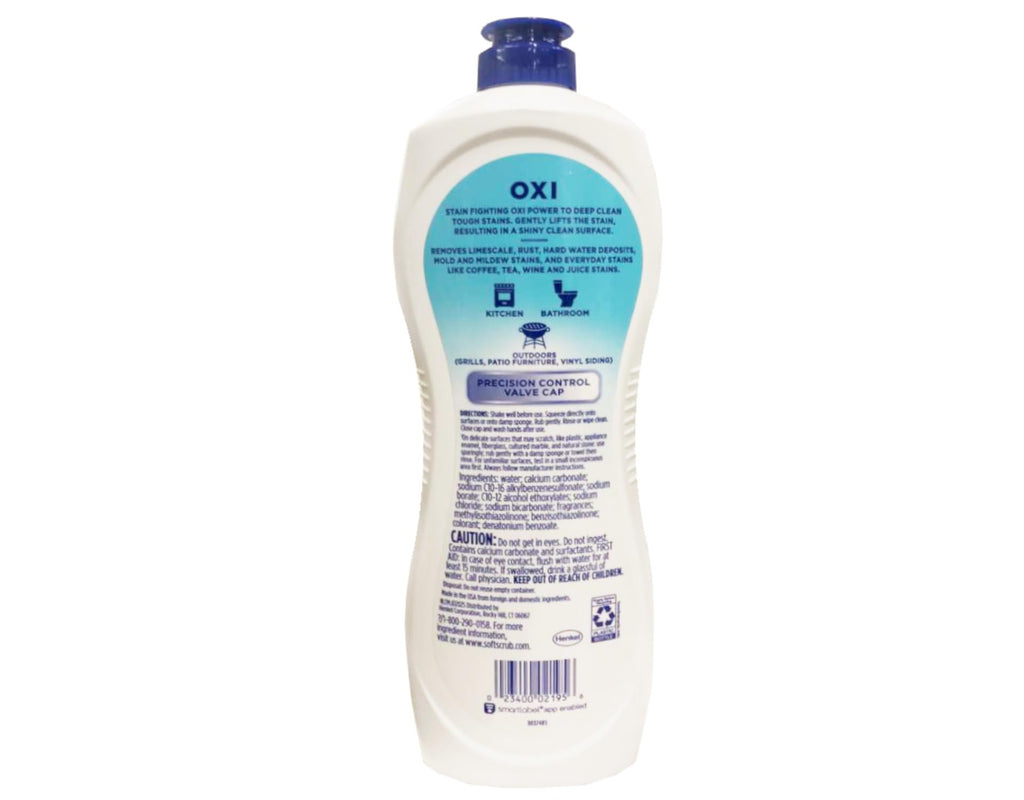 Soft Scrub Oxi Cleanser Multisurface Cleaner

