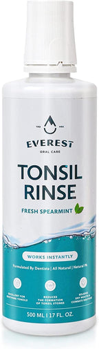 Everest Tonsil Stone Mouthwash - Alcohol-Free Rinse

