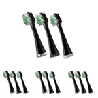 Waterpik Triple Sonic Toothbrush Heads Replacement STRB-3WW for Complete Care