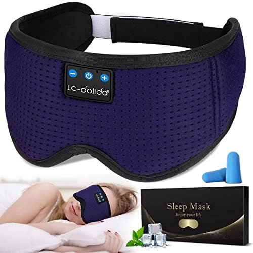 LC-dolida Sleep Headphones Eye Mask with Bluetooth Audio