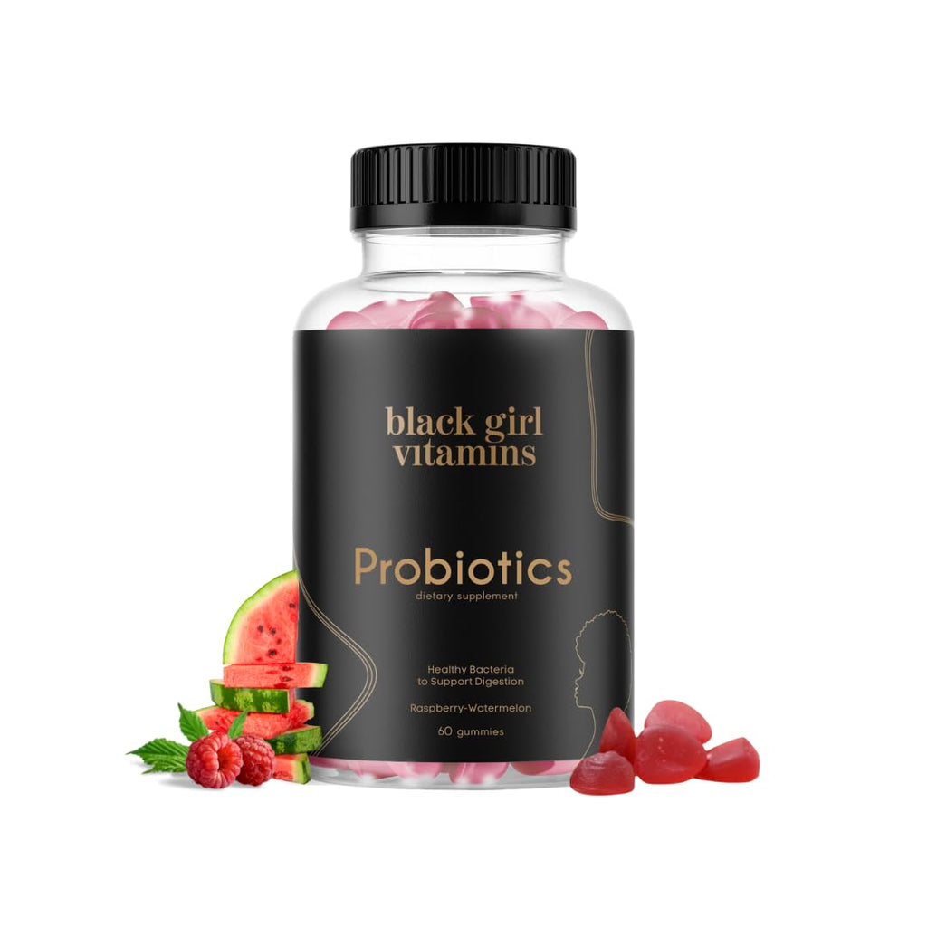 Black Girl Vitamins Probiotic Gummies | Digestive Health

