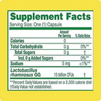 Culturelle Probiotic LGG 15B CFUs for Digestive Health

