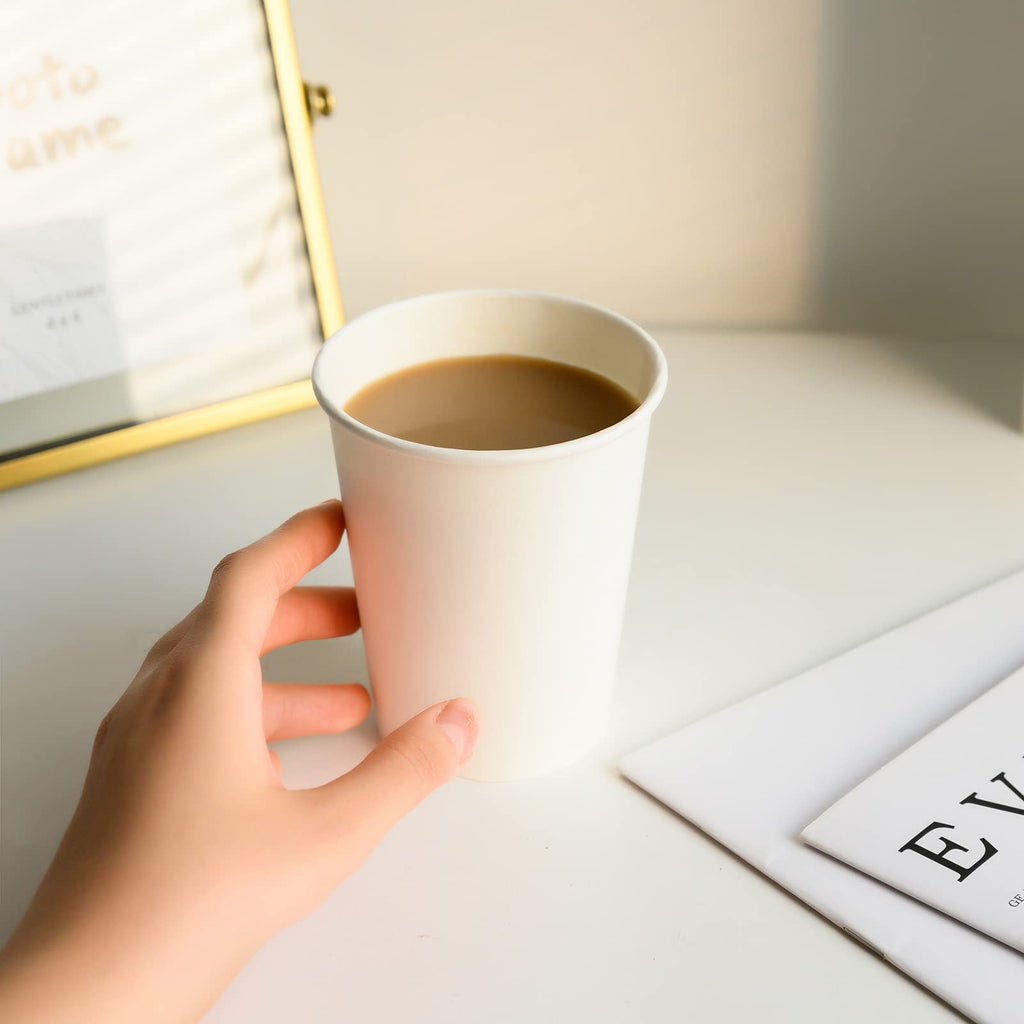 RACETOP Disposable Coffee Cups - Hot Paper Cups

