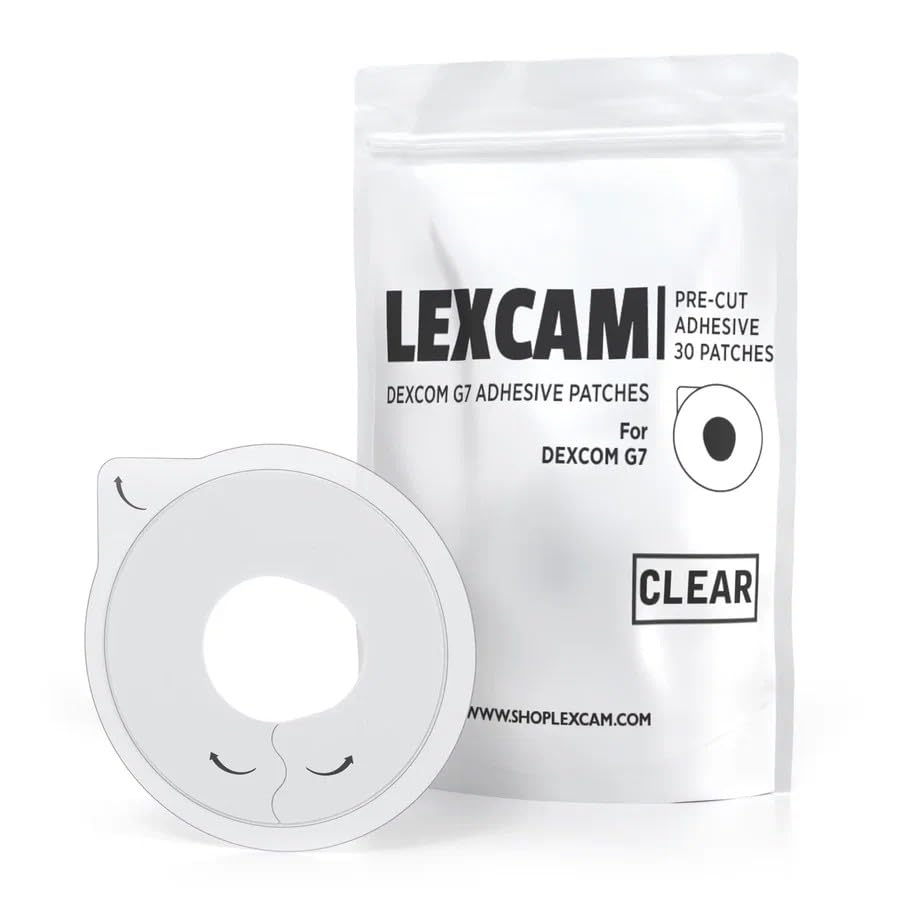 Lexcam Dexcom CGM Adhesive Patches - Waterproof

