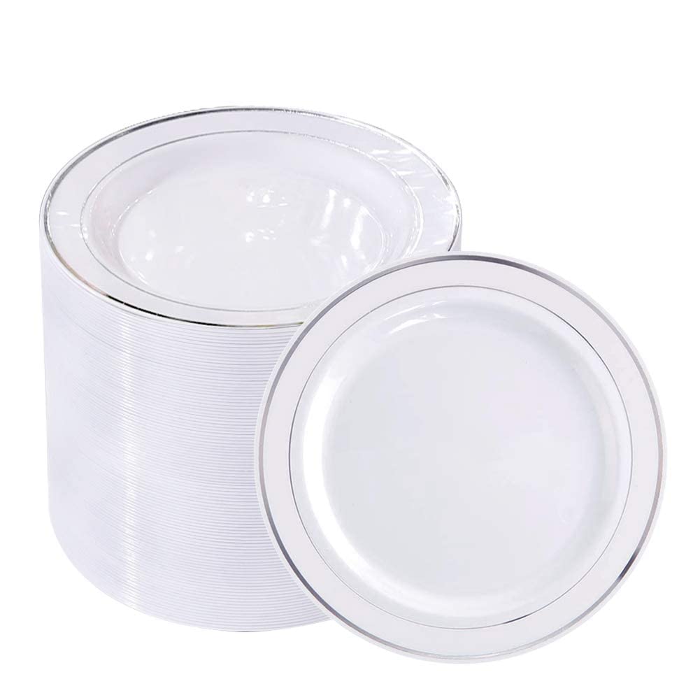 bUCLA Disposable Plates Premium Party Tableware