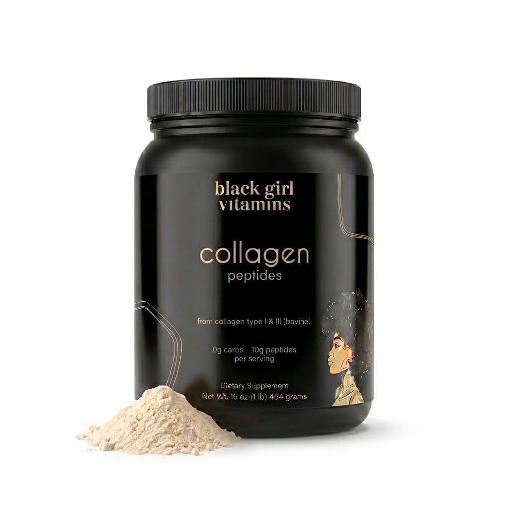 Black Girl Vitamins Collagen Peptides Supplement

