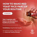 Natures Craft Red Yeast Rice CoQ10 Supplement for Heart Health

