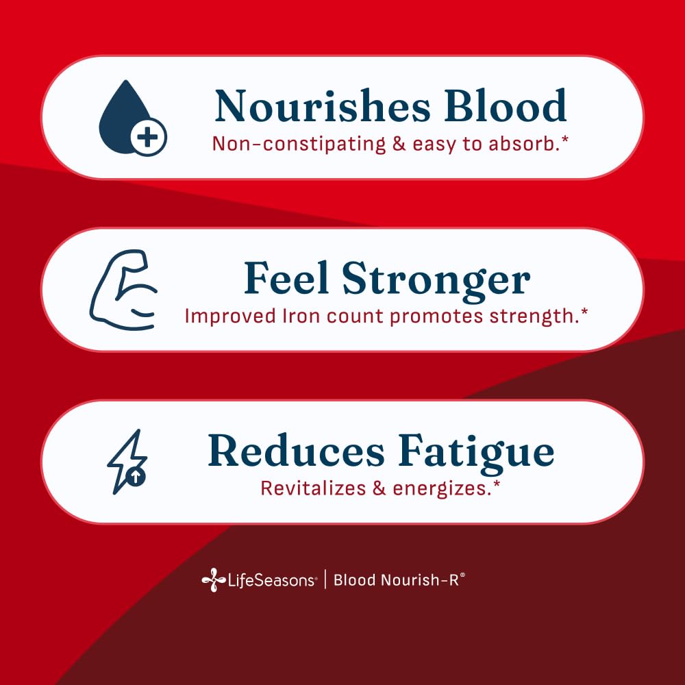 LifeSeasons Blood Nourish-R Iron Deficiency Supplement

