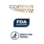Copper Fit Mobilizer Compression Socks for Men and Women

