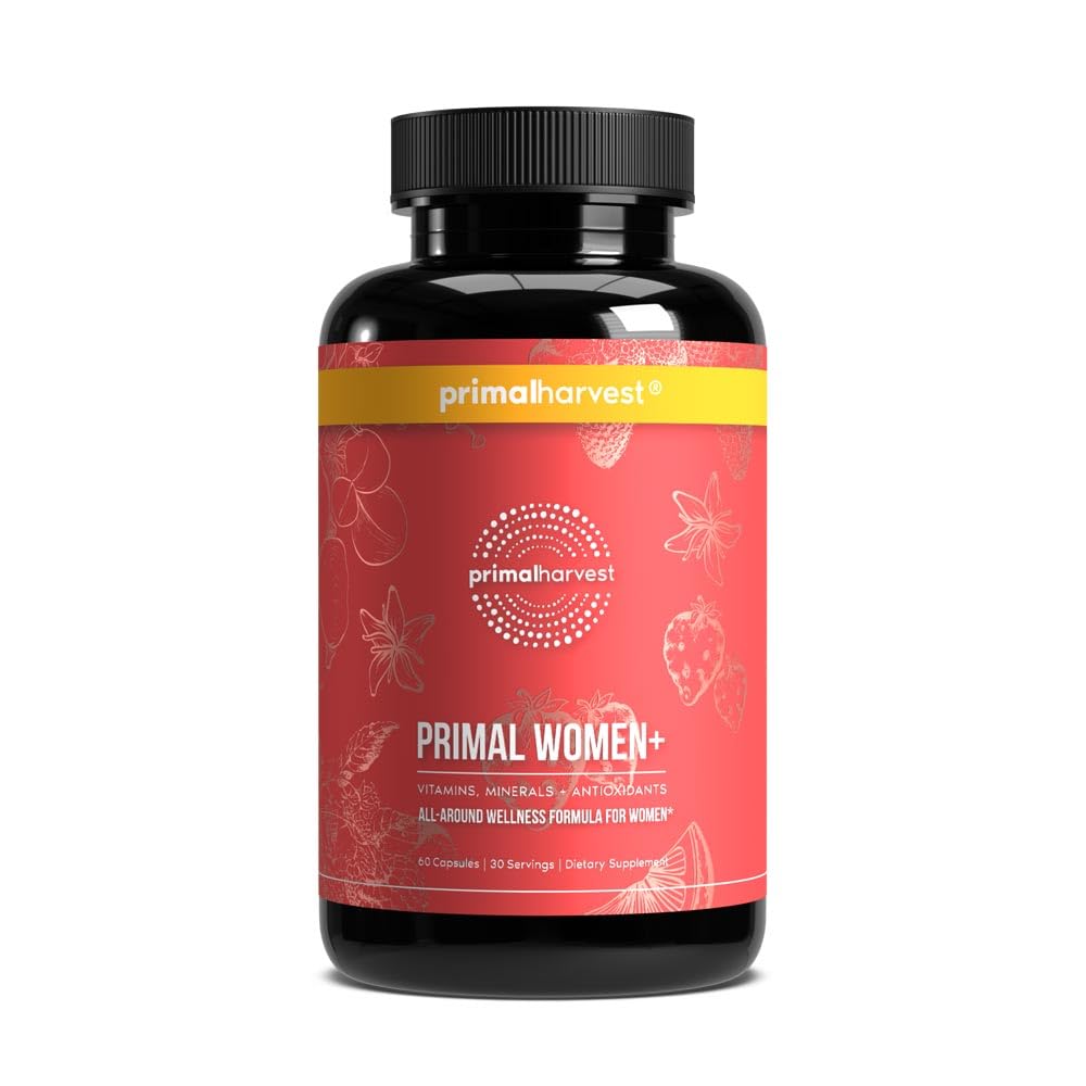 Primal Harvest Women+ Multivitamin for Daily Wellness

