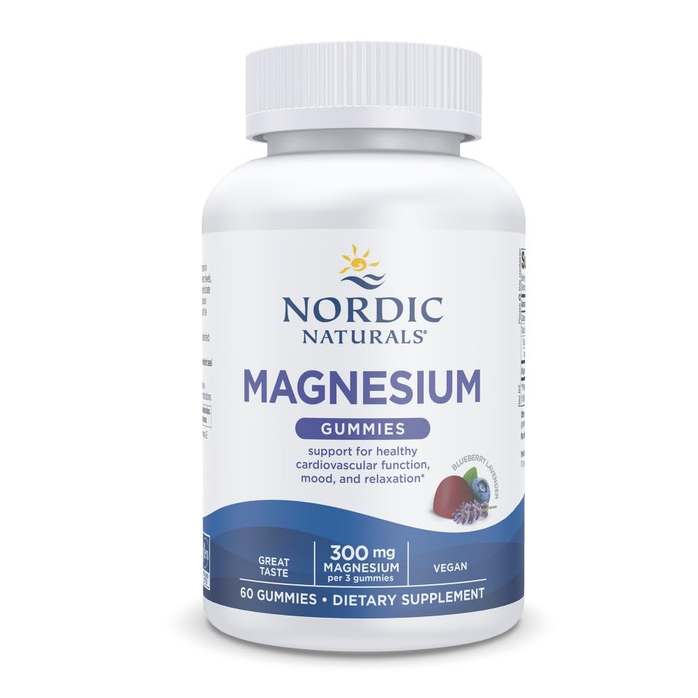 Nordic Naturals Magnesium Gummies for Adults – Vegan

