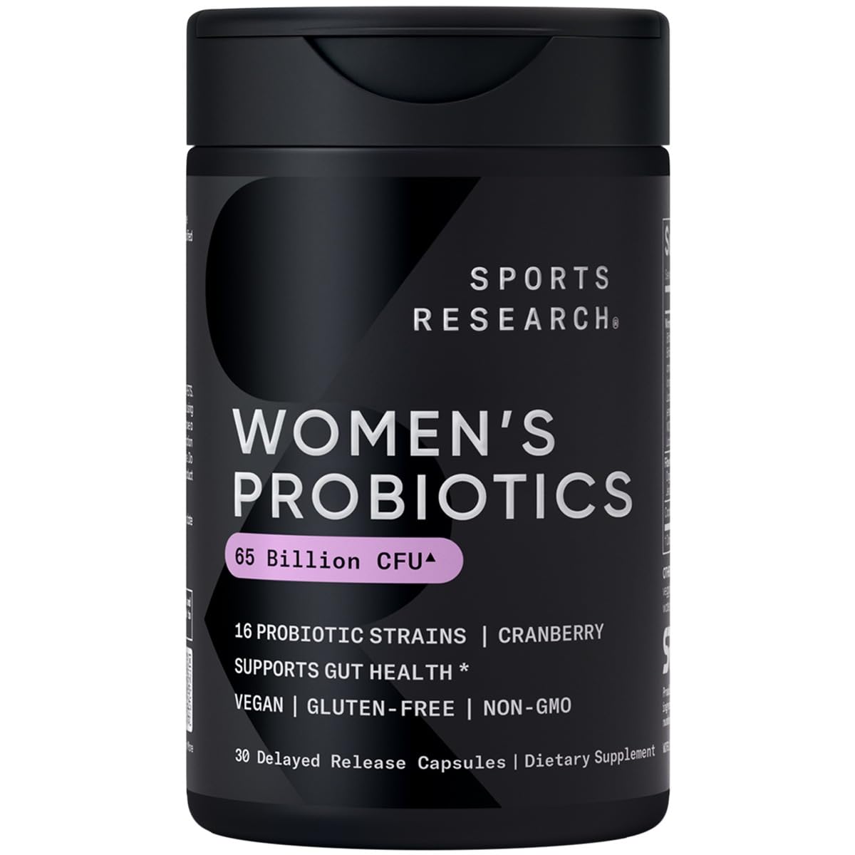 Sports Research Probiotics Prebiotics - Vegan Capsule

