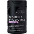 Sports Research Women's Probiotics with Prebiotics in Vegan Capsule - Cranberry, Non-GMO, Gluten Free