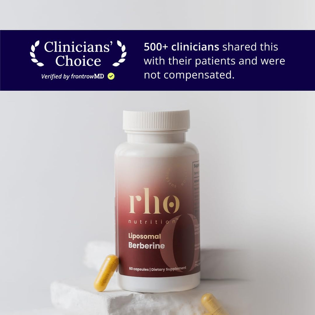 Rho Nutrition Liposomal Berberine Capsules | High Absorption

