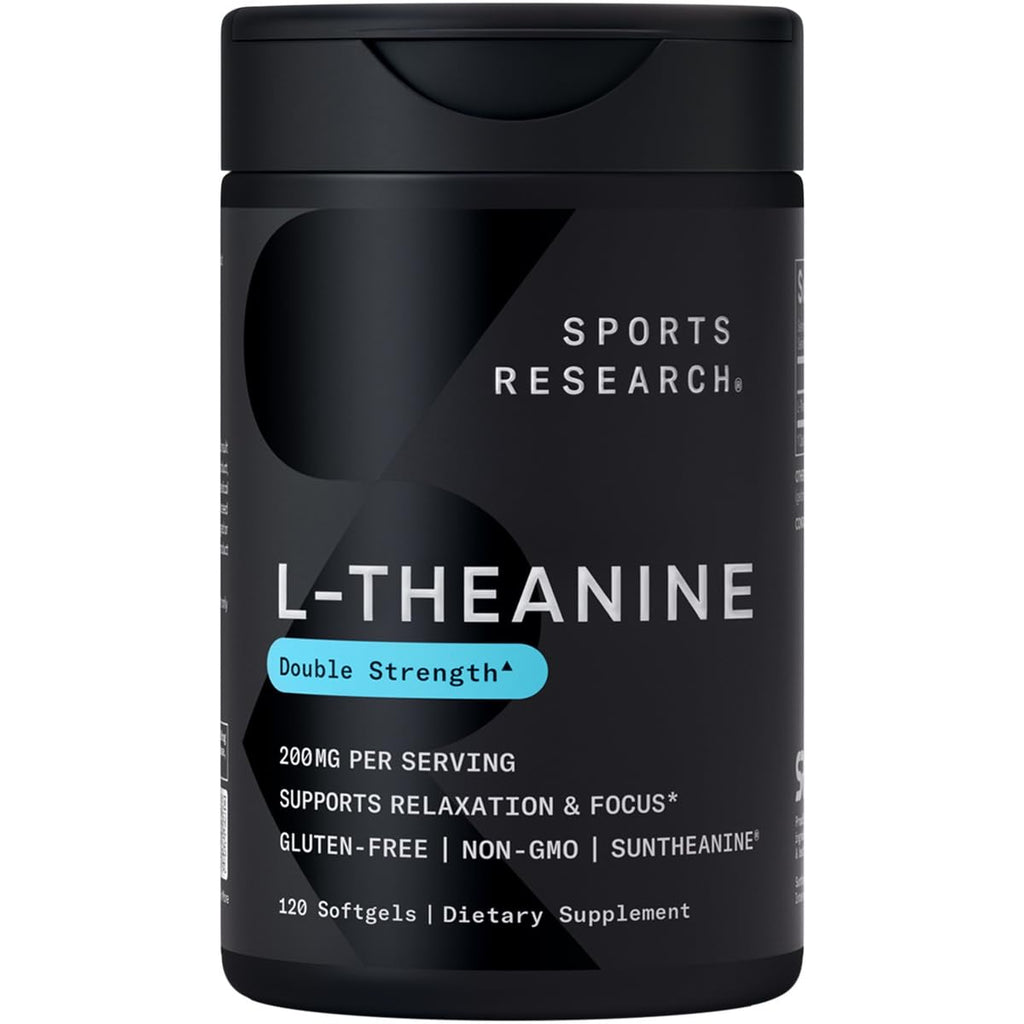 Sports Research L-Theanine Supplement with Suntheanine

