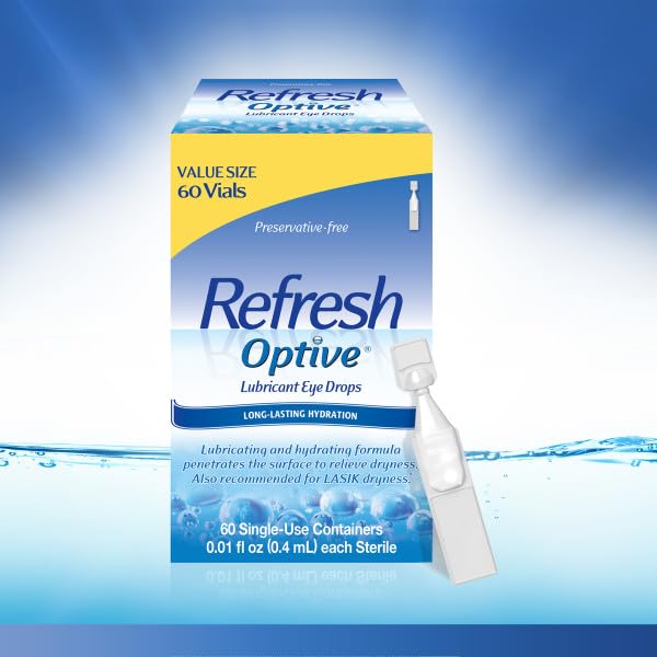 REFRESH OPTIVE Preservative-Free Artificial Tears Eye Drops


