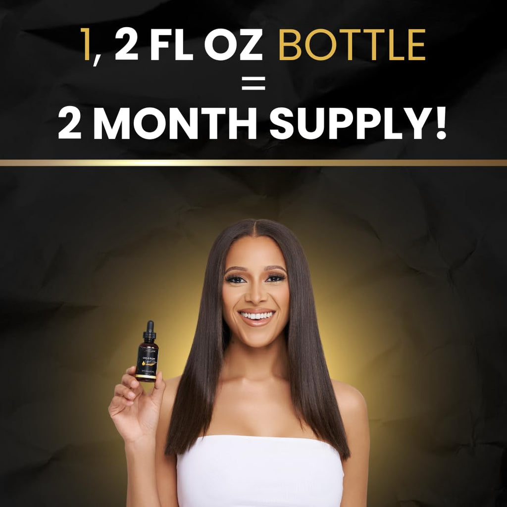 Liquid Vitamin Bask & Lather Gro & Glow for Hair & Nails


