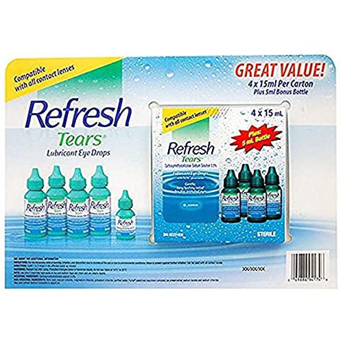 Refresh Tears Lubricant Eye Drops for Dry Eye Relief

