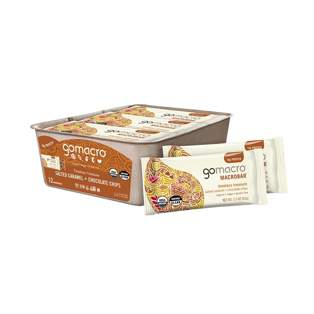 GoMacro MacroBar Vegan Protein Bars