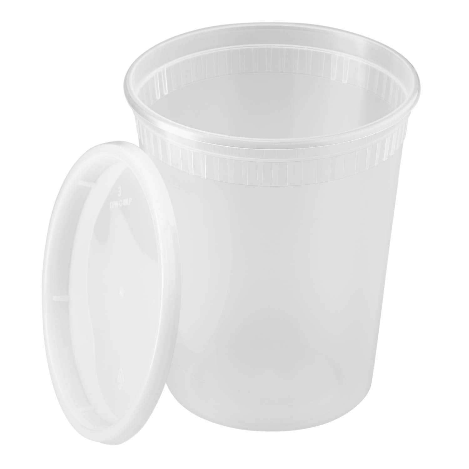 Karat Deli Containers with Lids - PP Injection Molded