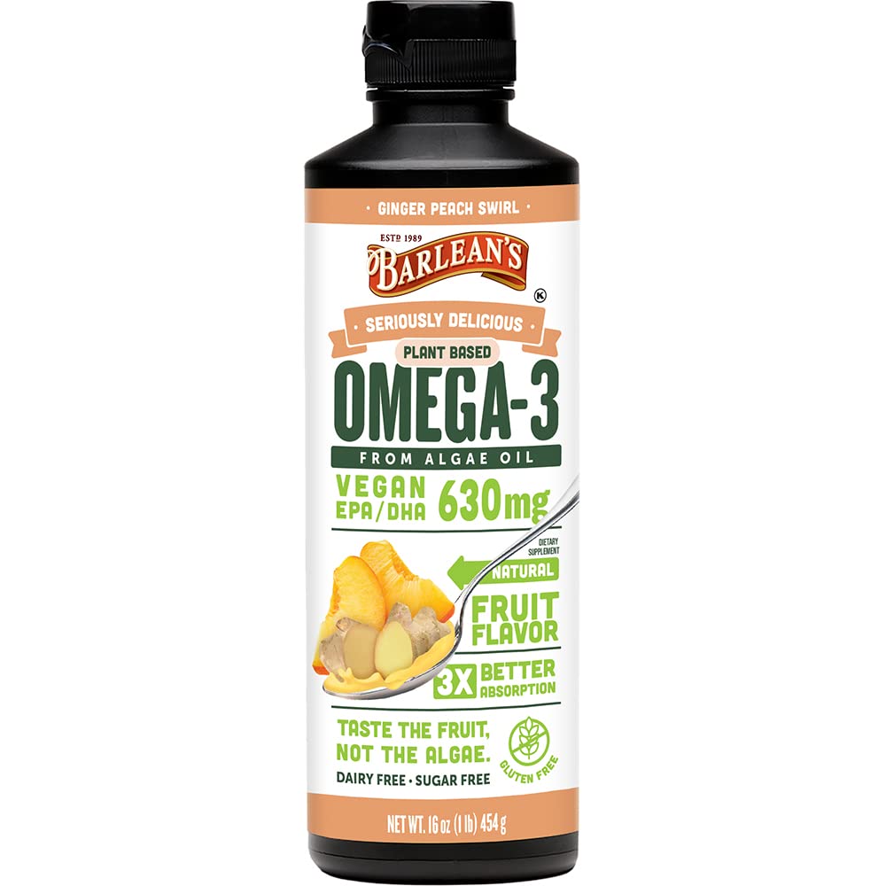 Barlean's Vegan Omega-3-6-9 Flaxseed Oil Liquid