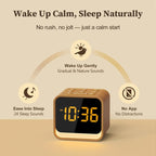 Sound Machine Alarm Clock by Housbay | Gentle Wake


