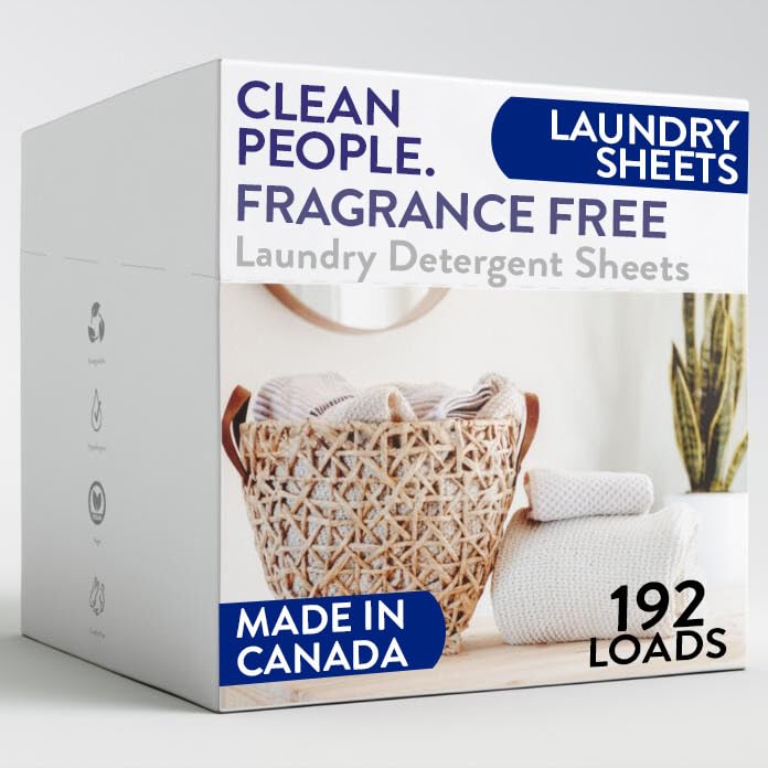 Clean People Laundry Detergent Sheets – Ultra Concentrated
