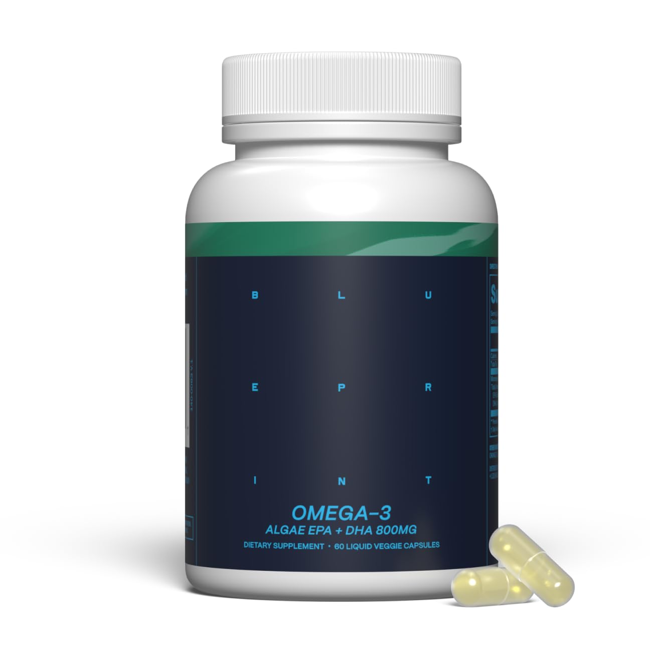 Blueprint Bryan Johnson Omega-3 Plant-Based Supplement

