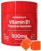 Kindnature Vitamin B1 Gummies – Thiamine for Energy & Nerve

