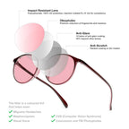 BRADDELL Glasses for Glare Reduction - Eye Comfort

