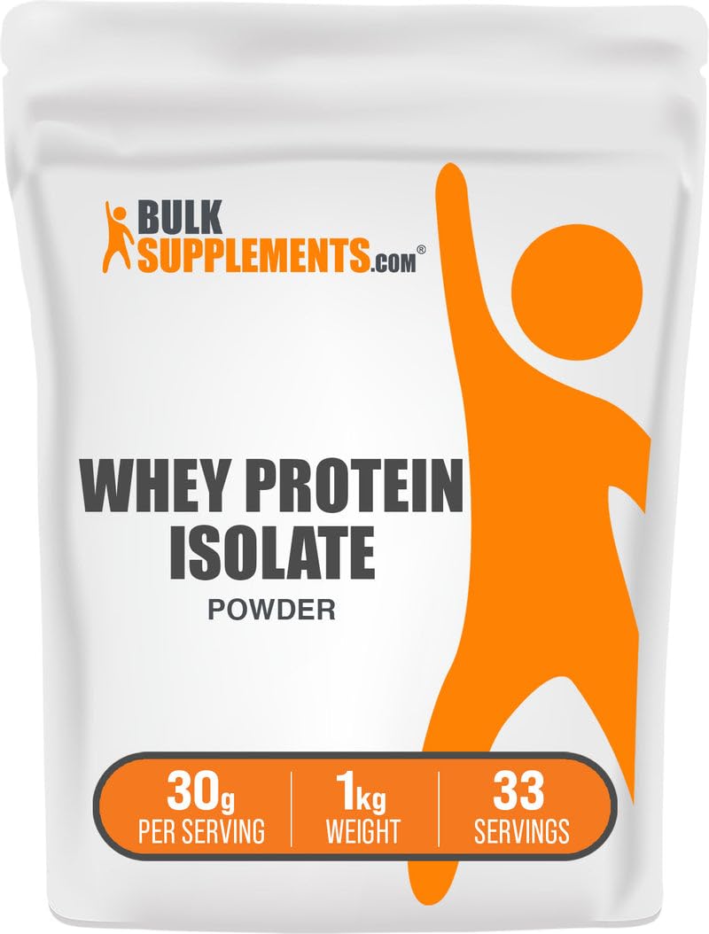 BulkSupplements Whey Protein Isolate - Unflavored

