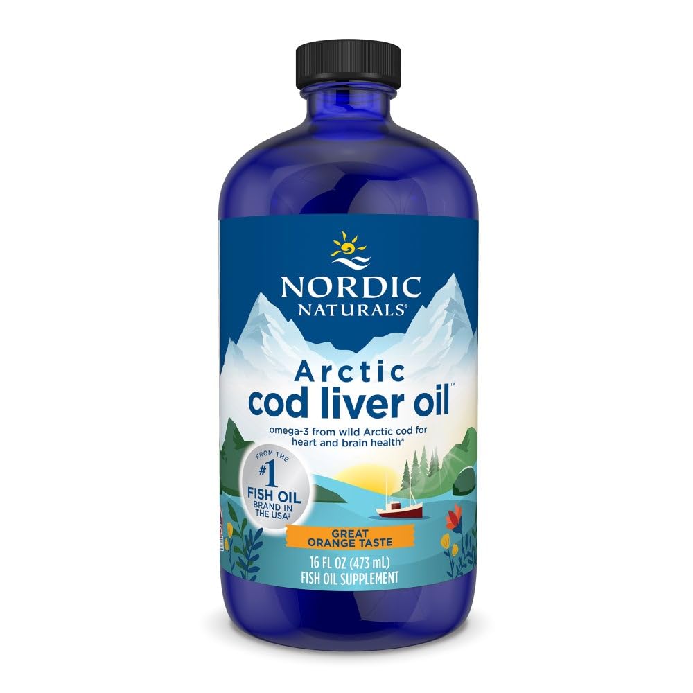 Nordic Naturals Arctic Cod Liver Oil Omega-3 EPA & DHA

