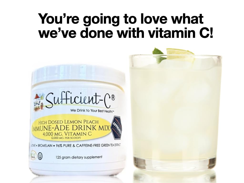 Sufficient-C Non-GMO Vitamin C Drink Mix | Immune Support

